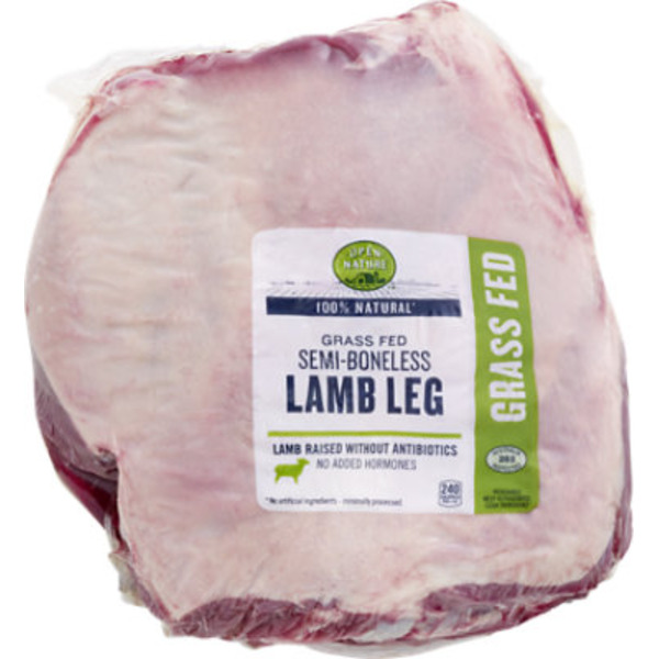 Open Nature Semi-Boneless Whole Lamb Leg