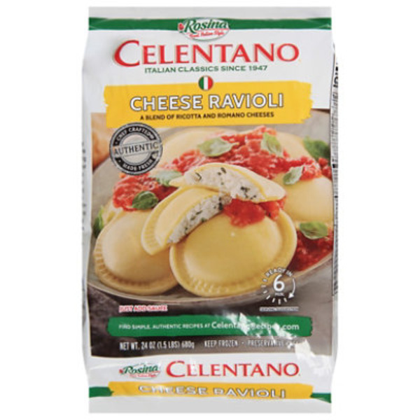 Celentano Ravioli, Cheese