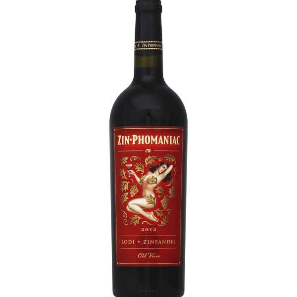 Zin-Phomaniac Zinfandel, Old Vines, Lodi, 2012 Same-Day Delivery