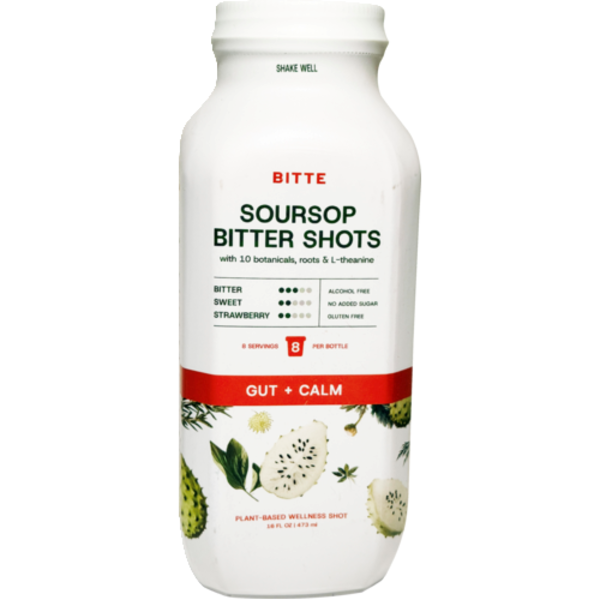 Bitte Soursop Bitters Gut + Calm Soursop Bitter Wellness Shots