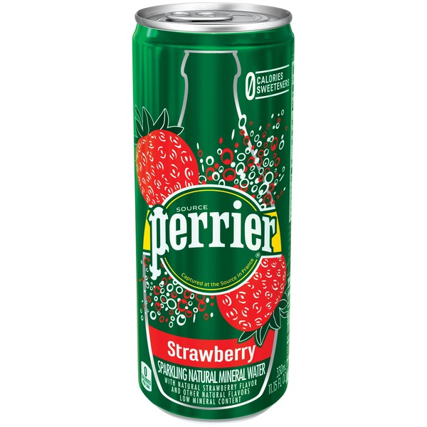 Perrier Strawberry Sparkling Water (11.15 oz) from Safeway Instacart
