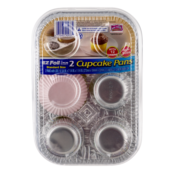 Hefty Ez Foil Standard Size With Lids Liners Cupcake Pans 2 Ct From Schnucks Hefty Ez Foil Standard Size With Lids Liners Cupcake Pans 2 Ct From Schnucks