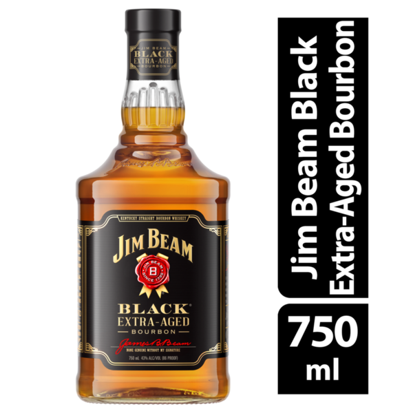 Jim Beam Black Bourbon Whiskey Same-Day Delivery | Binny's