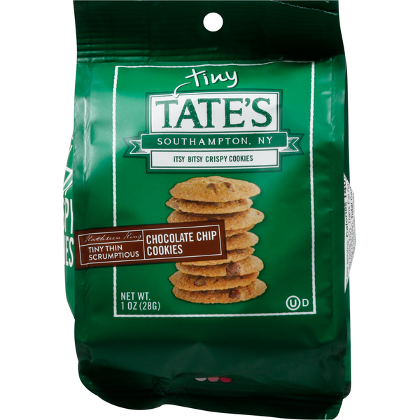Tate's Bake Shop Cookies, Chocolate Chip, Tiny