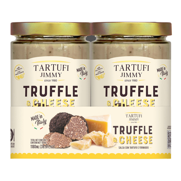 Tartufi Jimmy Truffle and Cheese Sauce 2 x 590 ml