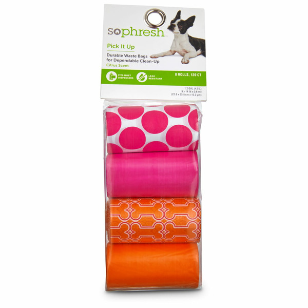 Sophresh Scented Printed Dog Waste Bags