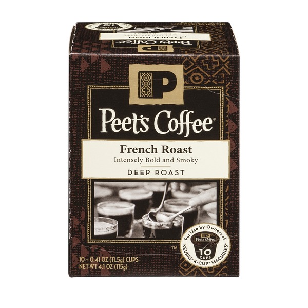 Peet's Coffee French Roast KCups Deep Roast 10 CT (10 ct) Instacart