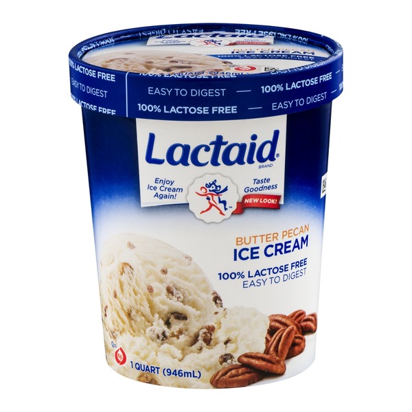 Lactaid Ice Cream Butter Pecan (1 qt) Instacart
