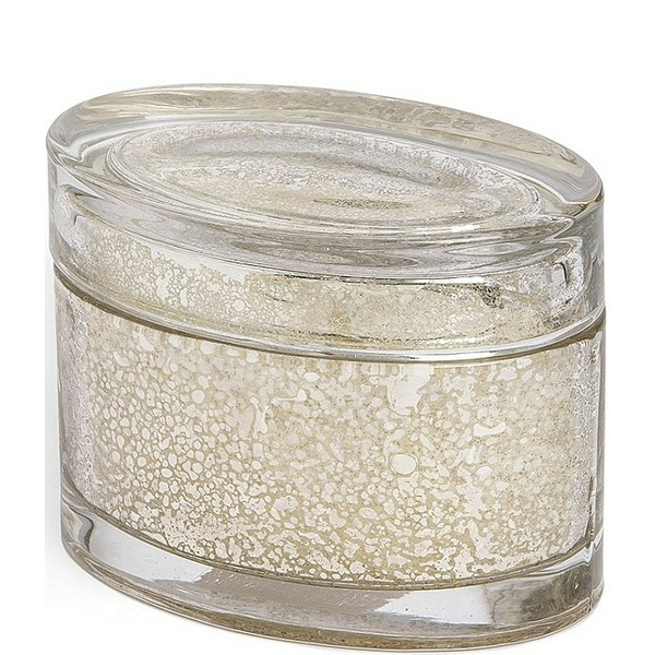 Kassatex Vizcaya Etched Glass Cotton Jar