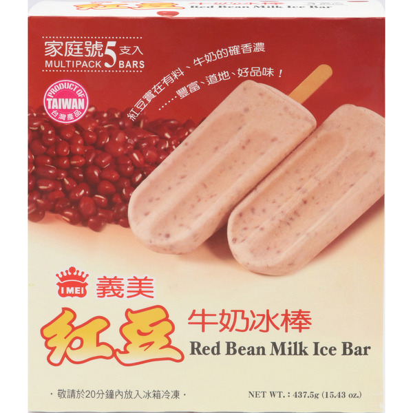 Imei Red Bean Milk Ice Bar