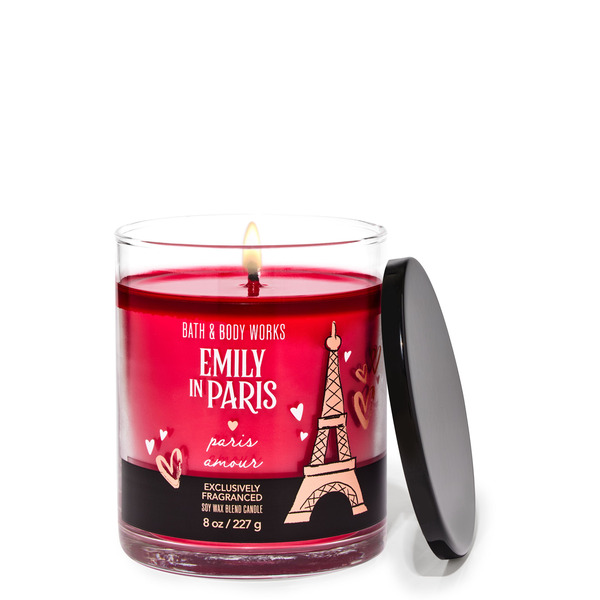 Bath & Body Works Paris Amour Single Wick Candle Same-Day Delivery