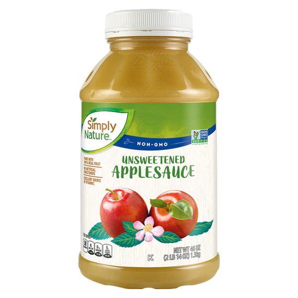 Simply Nature Unsweetened Applesauce Same-Day Delivery or Pickup