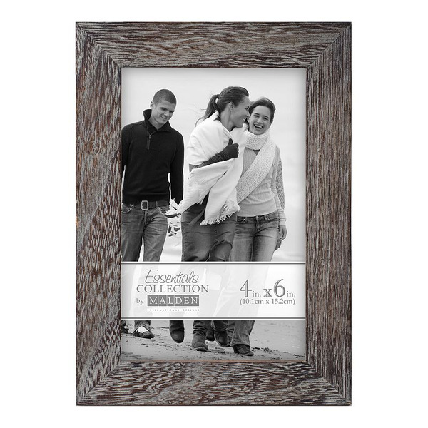 Essentials Collection by Malden Linear Picture Frame - Dark Gray