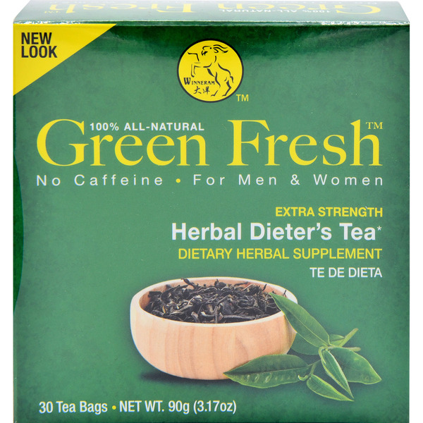Green Fresh Extra Strength Herbal Dieter's Tea