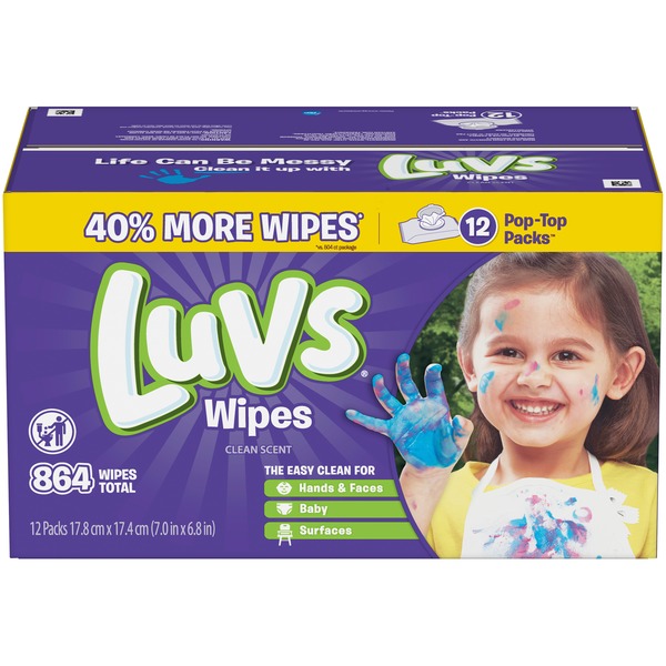 luvs wipes walmart