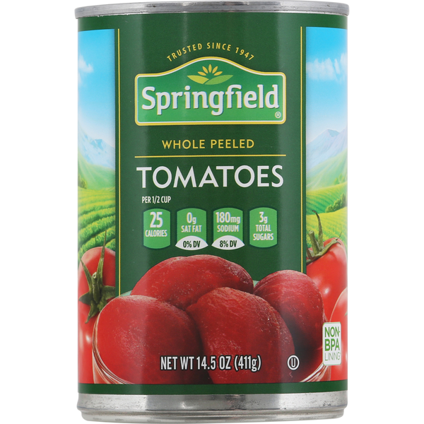Springfield Tomatoes, Whole Peeled Same-Day Delivery | Cardenas