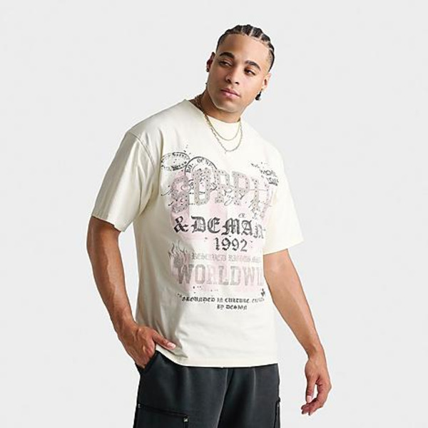 Supply & Demand Men's Imprint T-Shirt, L - Off White