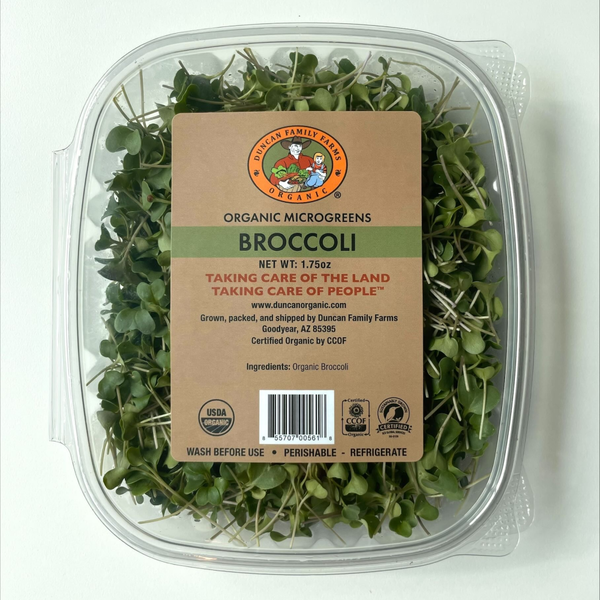 Duncan Family Farms Organic Broccoli Microgreens