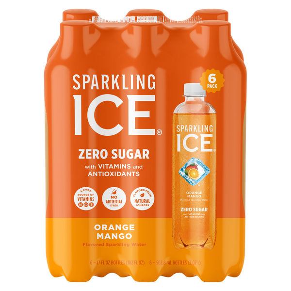 Sparkling Ice® Orange Mango Sparkling Water Same-Day Delivery or