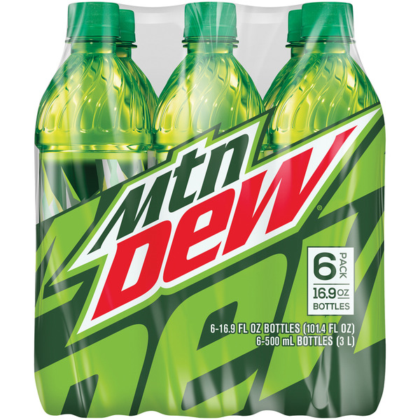 Mountain Dew - 24/16.9 oz bottles