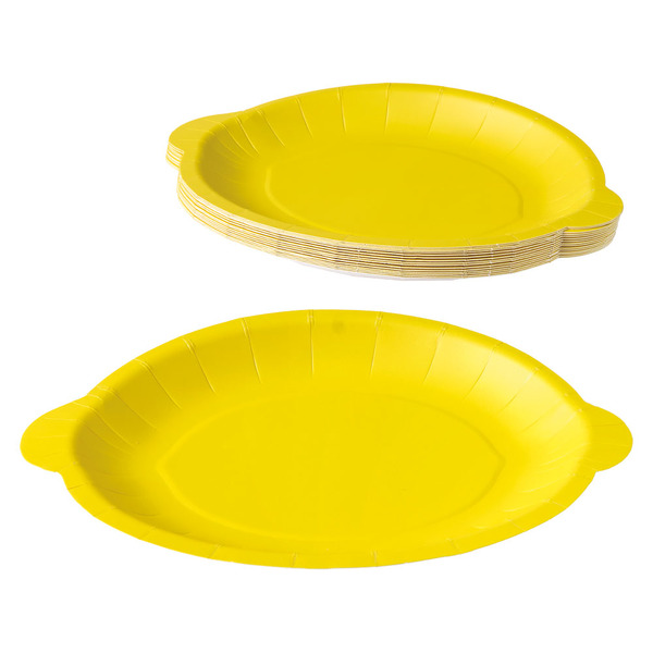 【FRANCK MULLER】プレートLemon Yellow 16cm 3枚 KIRKTON HOUSE ALSF Paper Plate - Lemon Shaped Same-Day Delivery or