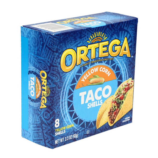 Ortega Yellow Corn Hard Taco Shells Same-Day Delivery | Dollar Tree