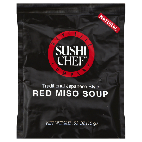 みそすーぷ Sushi Chef Red Miso Soup Traditional Japanese Style Same-Day