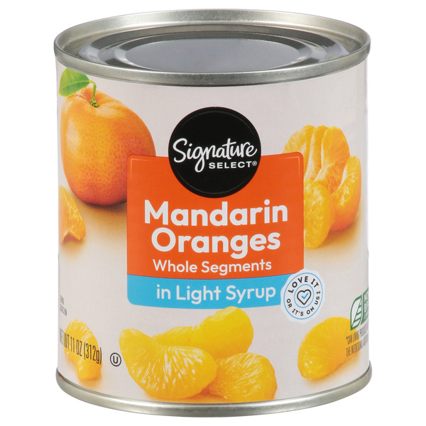 Signature SELECT Mandarin Oranges, In Light Syrup