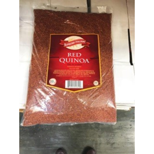Supremo Italiano - Prewashed Red Quinoa - 10 lbs