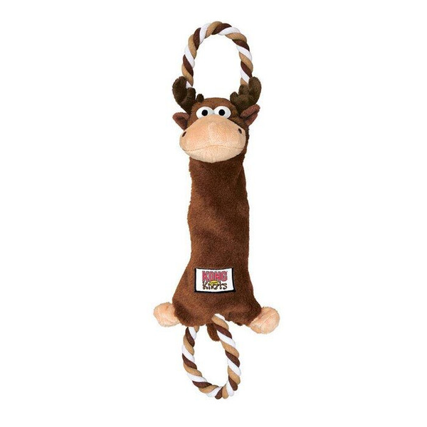 Kong Tugger Knots Moose Dog Tug Toy