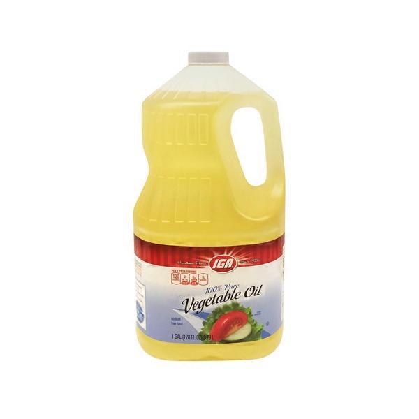 IGA 100 Pure Vegetable Oil (128 fl oz) Instacart