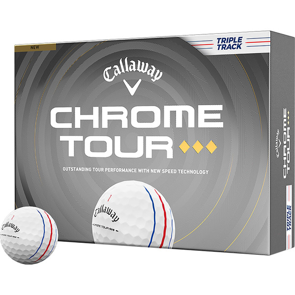 Callaway 2026 Chrome Tour Triple Diamond Triple Track Golf Balls
