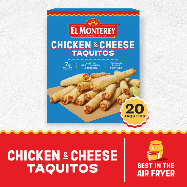 El Monterey Chicken & Cheese Taquitos