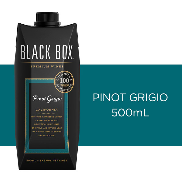 Black Box Wines Pinot Grigio White Wine Tetra