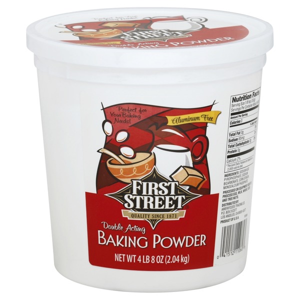First Street Baking Powder, Double Acting