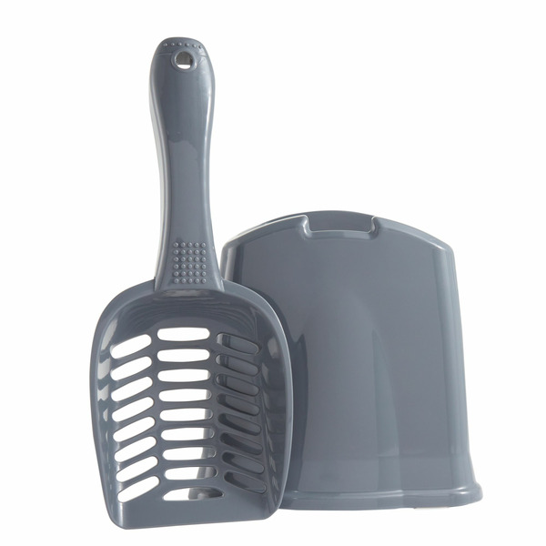 Exquisicat 2-in-1 Litter Scoop & Storage Caddy