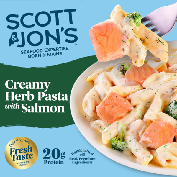 Scott & Jon's Lemon Butter Dill Salmon Pasta Bowl