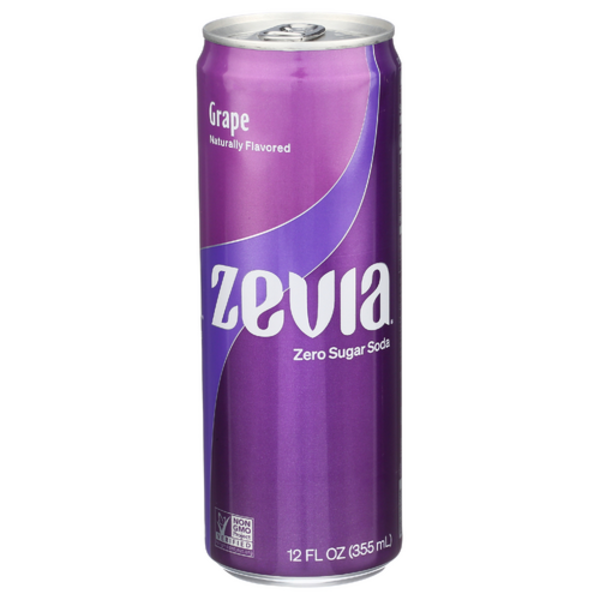 Zevia Grape Zero Sugar Soda
