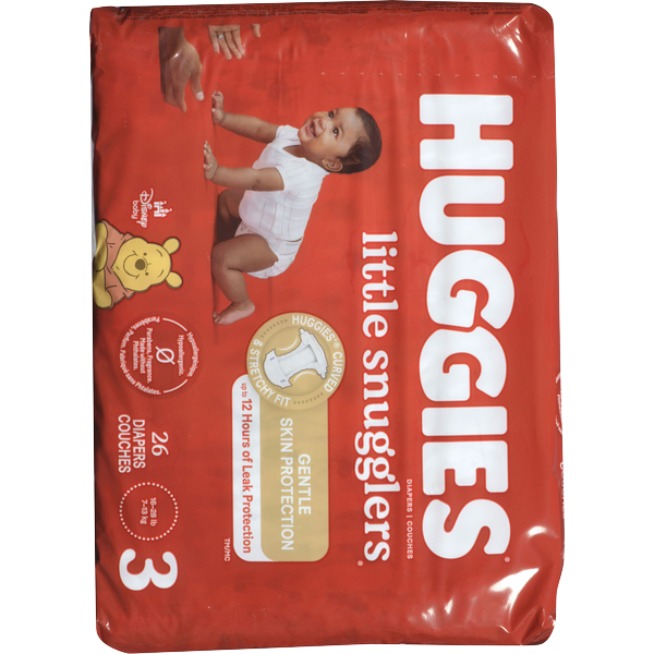 Huggies Little Snugglers Baby Diapers, Size (16-28 lbs) Same-Day