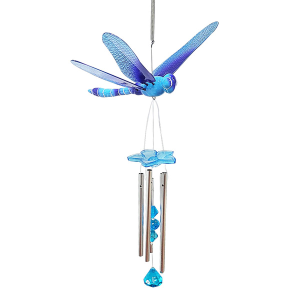 Exhart 17.99-in Blue Metal Wind Chime