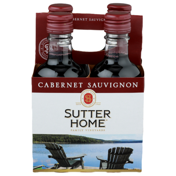 Sutter Home Cabernet Sauvignon 4 Pack Bottles