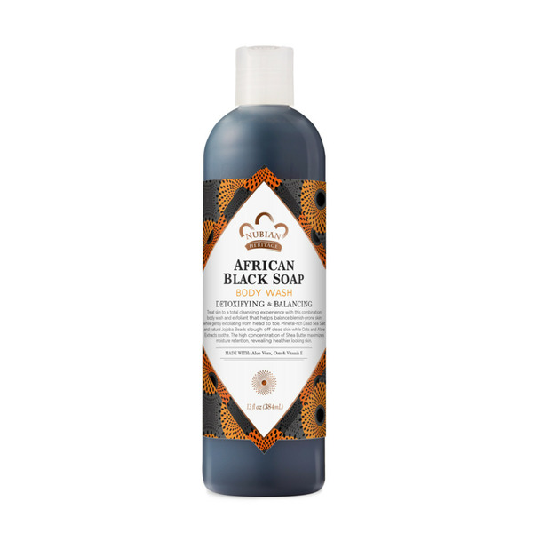 Nubian Heritage Body Wash African Black Soap Same-Day Delivery or