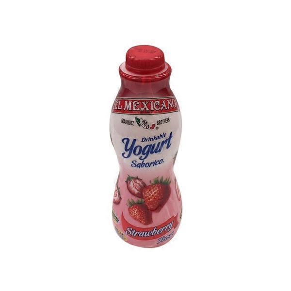 El Mexicano Strawberry Drinkable Yogurt (32 fl oz) Instacart