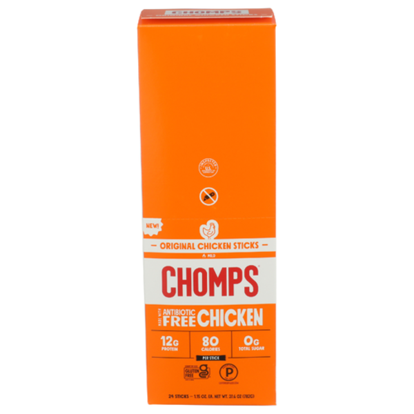 Chomps Original Chicken Sticks 24 Pack Case