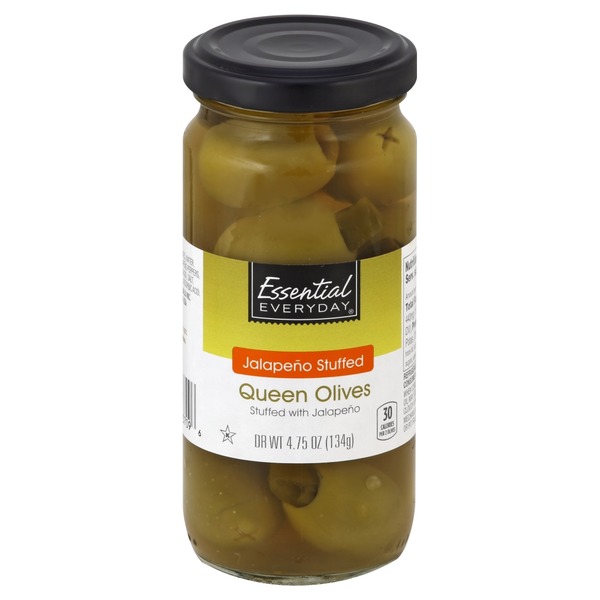 Essential Everyday Olives, Queen, Jalapeno Stuffed Same-Day