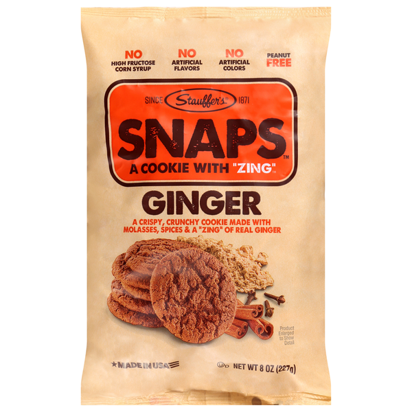 Stauffer's SNAPS Ginger Spiced Cookie Same-Day Delivery | Family