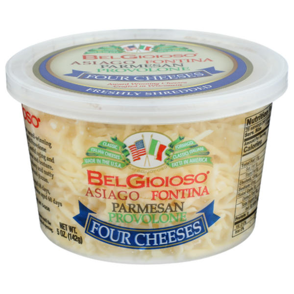 Belgioioso Shredded Four Cheese Cup