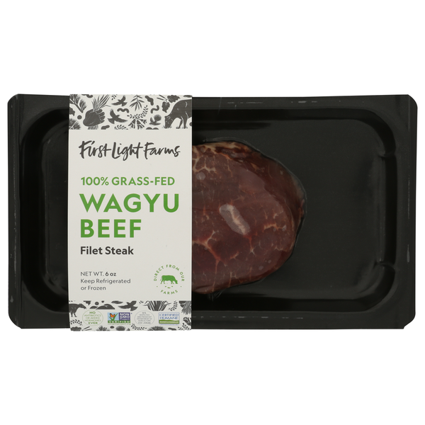 First Light Farms 100% Grass Fed Wagyu Filet Steak