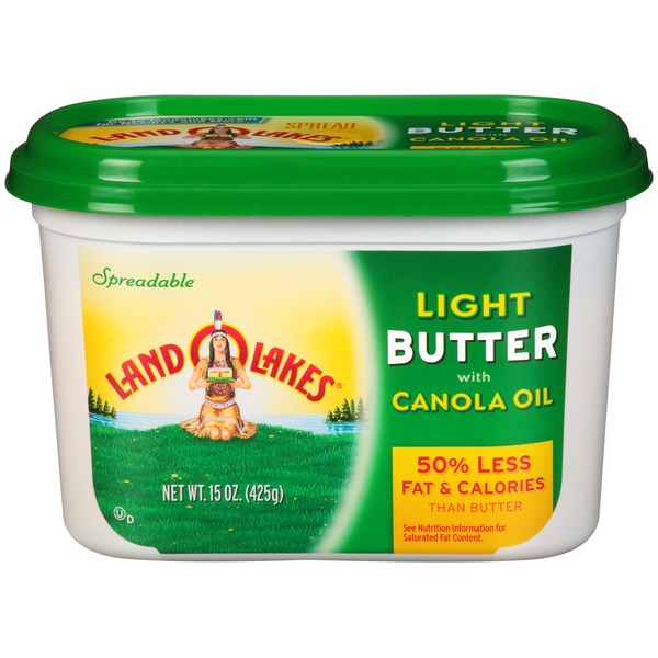 Land O Lakes® Spreadable Light W/Canola Oil Butter from Central Market