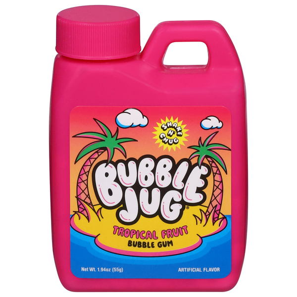 Bubble Jug Tropical Fruit Bubble Gum